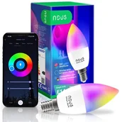 Halogeny - NOUS Inteligentna żarówka LED NOUS P4 4.5W E14 Wi-Fi ŻARÓWKA P4 - miniaturka - grafika 1