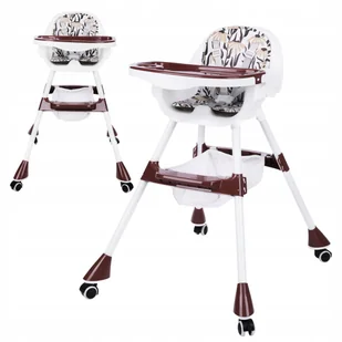 PRIMABOBO Krzesełko do karmienia FILO dla dziecka, Kółka, Taca, Koszyk - Krzesełka do karmienia - miniaturka - grafika 1