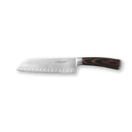 Noże kuchenne - NÓŻ SANTOKU 17.5CM STALOWY POJEDYNCZY KUCHENNY MAESTRO MR-1465 - miniaturka - grafika 1