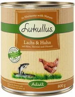 Mokra karma dla psów - Lukullus łosoś i kurczak - 6 x 400 g - miniaturka - grafika 1