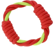 Zabawki dla psów - DINGO Ringo Energy ø 18 cm czerwono- zielony - miniaturka - grafika 1