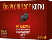 Gry planszowe - EKSPLODUJąCE KOTKI REBEL - miniaturka - grafika 1