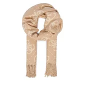 Apaszki i szaliki damskie - Szalik Guess AW5453 VIS03 Beżowy - miniaturka - grafika 1