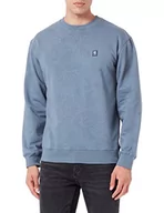 Bluzy męskie - Garcia Bluza męska U21265_Men`s Sweat Sweat, niebieska (Oil Blue), XXL - miniaturka - grafika 1