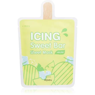 A'Pieu Icing Sweet Bar Sheet Mask (Melon) - maseczka do twarzy 21 g - Maseczki do twarzy - miniaturka - grafika 1