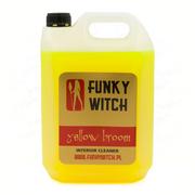 Kosmetyki samochodowe - Funky Witch Yellow Broom Interior Cleaner 5L - preparat do czyszczenia wnętrza samochodu - miniaturka - grafika 1