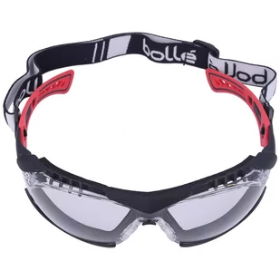 Okulary ochronne Bolle Rush+ Assembled Clear Platinium (RUSHPFSPSI) - Ochrona oczu i twarzy - miniaturka - grafika 1