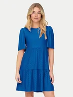 Sukienki - JDY Sukienka letnia Carla 15254680 Niebieski Regular Fit - miniaturka - grafika 1