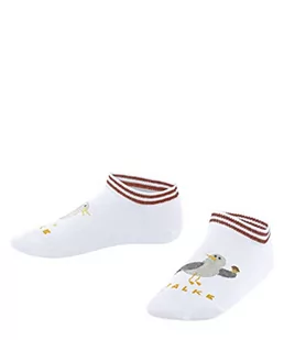 FALKE Uniseks - dzieci Skarpety do trampek Seagull Icecream K SN Bawełna krótkie z wzorem 1 Para, Biały (White 2000), 39-42 (13-16 lata) - Skarpetki damskie - miniaturka - grafika 1