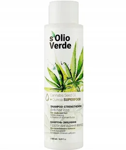 S'olio Verde Cannabis Seed Oil Szampon wzmacniający, 500 ml - Szampony do włosów S'olio Verde Cannabis Seed Oil Szampon wzmacniający, 500 ml - Szampony do włosów - miniaturka - grafika 1