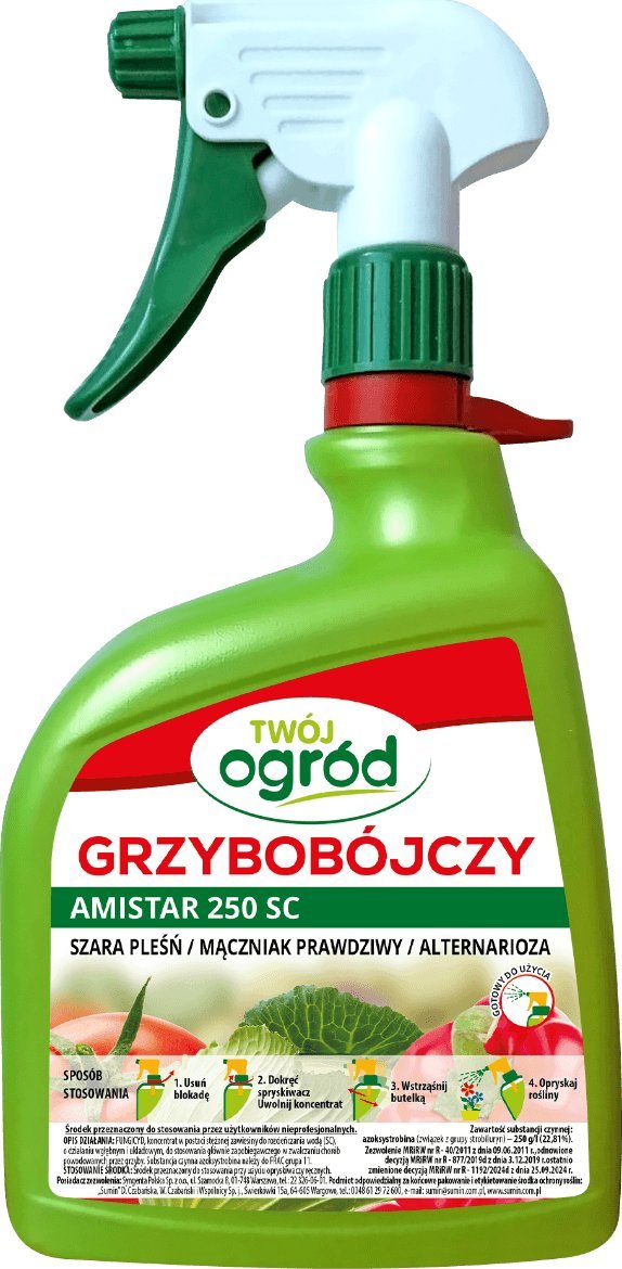 Amistar 250 SC 1l azoskorbina Twój Ogród - środek grzybobójczy