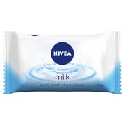 Mydła - Nivea Bath Care Mydło w kostce PROTEINY MLEKA 90g - miniaturka - grafika 1