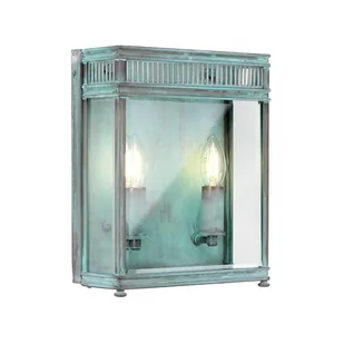 Holborn latarnia naścienna szara HL7-M-VDG Elstead Lighting - Lampy ogrodowe - miniaturka - grafika 1