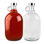 Domowy wyrób alkoholu - BUTELKA GALON 2L BUTLA GĄSIOR NA NALEWKI WINO BIMBER SOKI CYDR SYROP KOMPOT - miniaturka - grafika 1