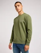 Bluzy męskie - Męska bluza nierozpinana Lee WOBBLY SWS XXL - miniaturka - grafika 1