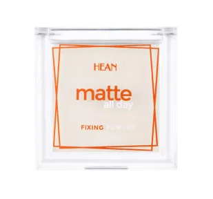 HEAN - Matte All Day - Fixing Powder - Matujący puder do twarzy - 9 g - 51 TRANSLUCENT - Pudry do twarzy - miniaturka - grafika 1
