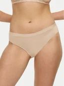 Majtki damskie - Triumph Komplet 2 par fig klasycznych Sense Of Modal 10224794 Beżowy - miniaturka - grafika 1