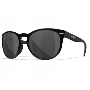 Okulary Taktyczne Damske Wiley X COVERT Grey / Gloss Black Frame - Odzież taktyczna i umundurowanie - miniaturka - grafika 1