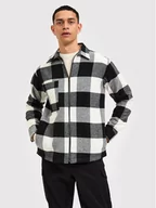 Kurtki męskie - Selected Homme Kurtka przejściowa Doller 16085234 Czarny Regular Fit - miniaturka - grafika 1