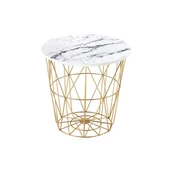 Ławy i stoliki kawowe - Harissa G Halmar Ława Biały Marmur Halmar - miniaturka - grafika 1