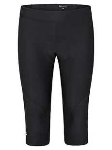 Ziener Ziener Damskie spodnie rowerowe, oddychające, szybkoschnące, wyściełane, długość do kolan, Nebia X-function czarny czarny 34 219132 - Spodnie damskie - miniaturka - grafika 1