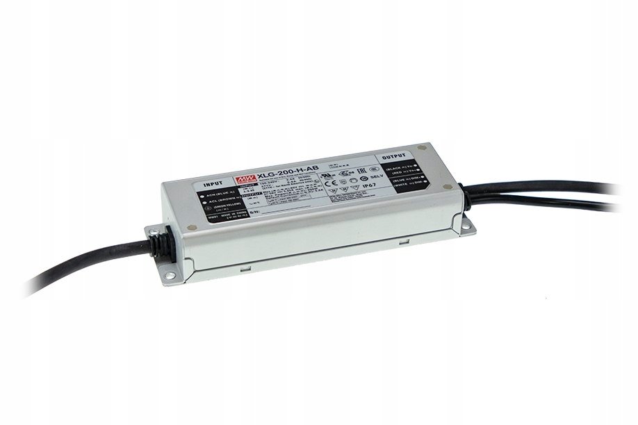 Mean Well Zasilacz impulsowy; Led; 192W; 12V; 16A; 100-305VAC; 142-431VDC;