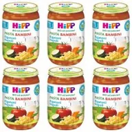 Dania dla dzieci - Hipp Pasta Bambini Rigatoni Napoli po 11. miesiącu zestaw 6 x 220 g Bio - miniaturka - grafika 1