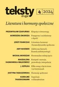 Teksty Drugie 4/2024 - Przemysław Czapliński, Justyna Tabaszewska - Pomoce naukowe - miniaturka - grafika 1