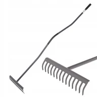 Grabie i motyki - GRABIE WYPROFILOWANE ERGO 14-ZEBNE OGRODNICZE METALOWY TRZONEK - miniaturka - grafika 1