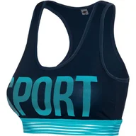 Biustonosze - Stanik sportowy 4F W H4L20 STAD004A (kolor Granatowy, rozmiar S) - miniaturka - grafika 1