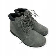 Botki damskie - Propet Buty Damskie Skórzane Szare Rozmiar 38 - miniaturka - grafika 1