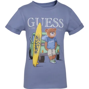 Guess T-shirt Regular Fit - Koszulki dla chłopców - miniaturka - grafika 1