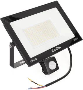 Naświetlacz LED 100W z czujnikiem ruchu – barwa biała zimna 6500K 10 - Akcesoria do oświetlenia - miniaturka - grafika 1