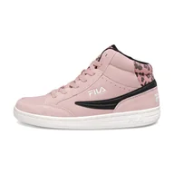 Buty dla dziewczynek - Buty dziecięce FILA Crew Mid - miniaturka - grafika 1