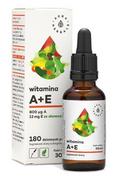 Witaminy i minerały - AURA HERBALS Aura Globe Trade Witamina A + E Forte 30ml - suplement diety - miniaturka - grafika 1