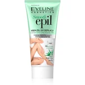 Depilacja - Eveline SMOOTH EPIL - krem-żel do depilacji z efektem chłodzącym dla kobiet - 175 ml EVEED1ML - miniaturka - grafika 1