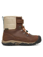 Buty dla chłopców - Keen Śniegowce Kanibou Wp 1031054 Brązowy - miniaturka - grafika 1