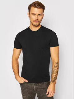 Piżamy męskie - Dsquared2 Underwear T-Shirt DCM200030 Czarny Regular Fit - grafika 1