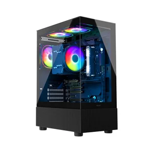Komputer RGB LOOK RYZEN 7 5700G 32GB RX VEGA8 SSD 1TB Win11 - Zestawy komputerowe - miniaturka - grafika 1