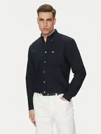 Koszule męskie - Lacoste Koszula CH1911 Czarny Regular Fit - miniaturka - grafika 1