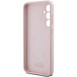 Etui Karl Lagerfeld KLHCS23FESMHCNPP Samsung Galaxy S23 FE Silicone Choupette Metal Pin różowy/pink - Etui i futerały do telefonów - miniaturka - grafika 8