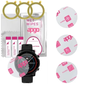 3x Szkło Hybrydowe do Watchmark Outdoor WL15 - Akcesoria do smartwatchy - miniaturka - grafika 1