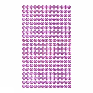 Kryształki samoprzylepne 6 mm Pink GRKR-052 DP CRAFT - Dekoratorstwo - miniaturka - grafika 1