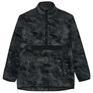 Bluzy sportowe męskie - Męska bluza 4F Fleece M299 Rozmiar: L / Kolor: czarny/szary - miniaturka - grafika 1