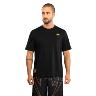Venum Serpenti T-shirt Koszulka Black/Silver/Gold - Koszulki sportowe męskie - miniaturka - grafika 1