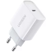 Ugreen Ugreen ładowarka sieciowa USB Power Delivery 3.0 Quick Charge 4.0+ 18W 3A biały (60450) 60450-ugreen