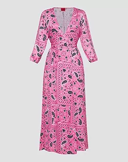 Sukienki - HUGO Damska sukienka w kratkę, Open Miscellaneous965, 36, Open Miscellaneous965, 36 - grafika 1