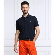 Koszule męskie - Napapijri Polo ELBAS | Regular Fit - miniaturka - grafika 1