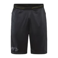 Spodenki męskie - Męskie Spodenki CRAFT EVOLVE ZIP POCKET SHORTS M 1910148-999100 – Czarny - miniaturka - grafika 1