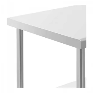Stół ze stali nierdzewnej na kółkach - 60 x 80 cm - 135 kg ROYAL CATERING 10012807 RCAT-80/60-W - Meble gastronomiczne - miniaturka - grafika 6